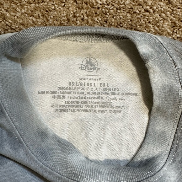 Authentic Disney Spirit Jersey Long Sleeve Shirt - Picture 6 of 6